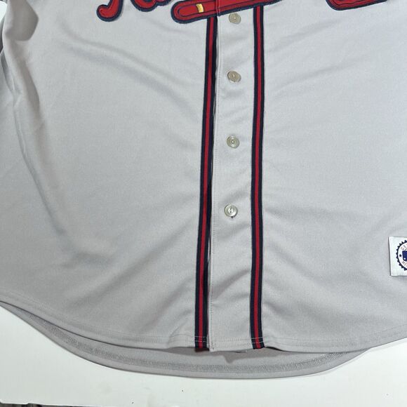 Vintage Late 90's Majestic Atlanta Braves Jersey MLB Baseball Size XXL - Picture 3 of 6